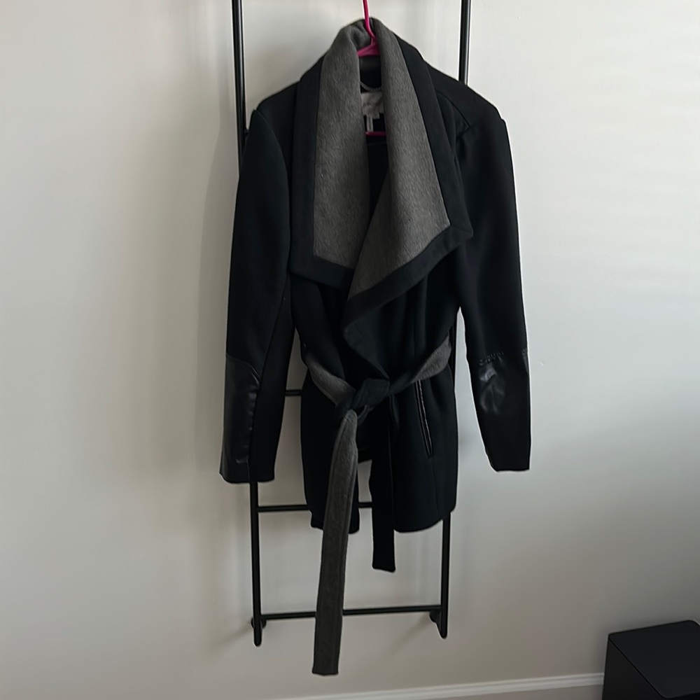 BCBG Generation Shawl Collar Wool Coat